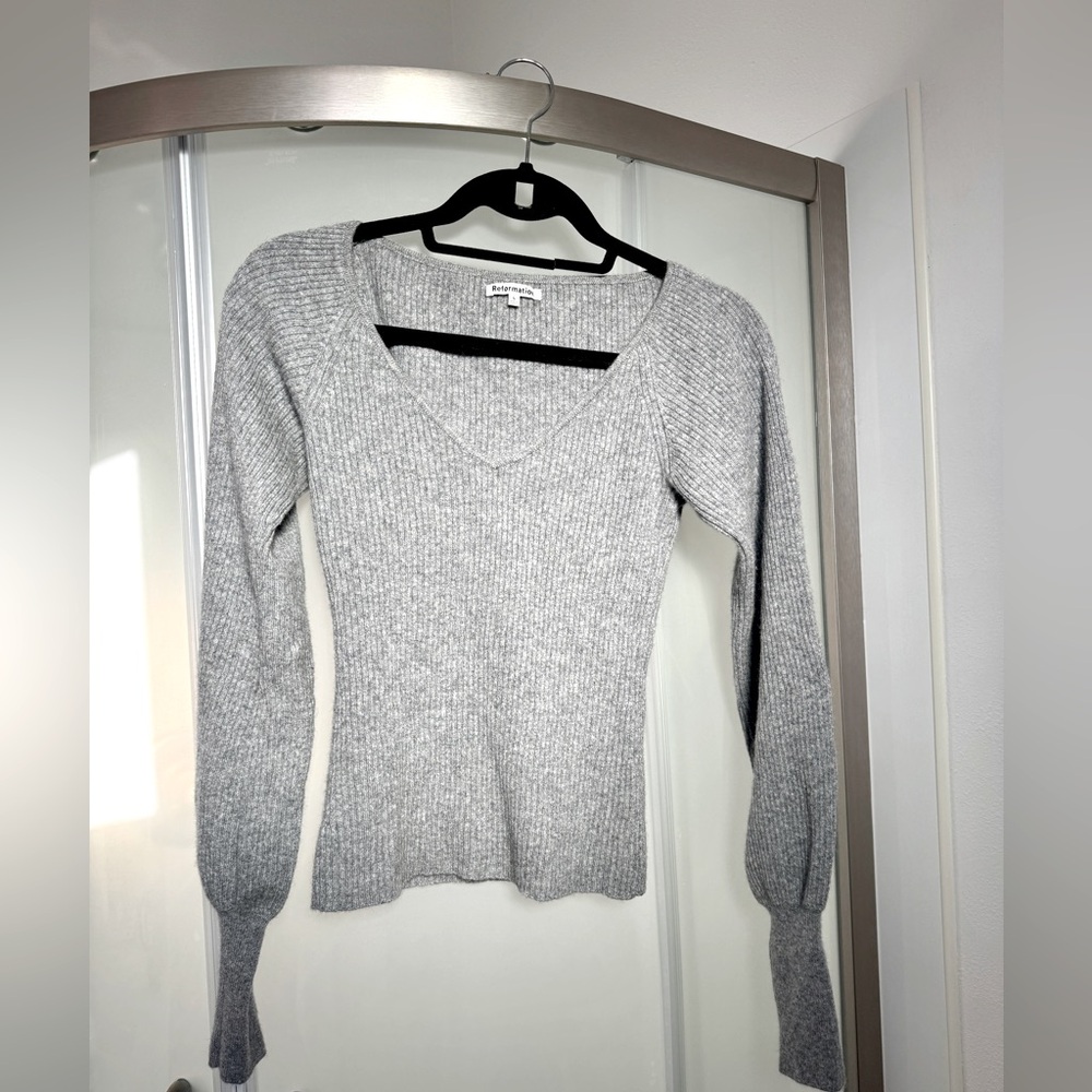 Reformation Cashmere Sweater, size S